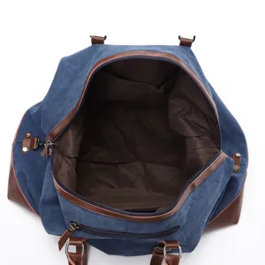 Retro canvas reistas grote capaciteit draagbare schouder handtas voor reizen en outdoor.