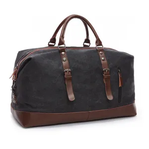 Casual Canvas Reistas Grote Capaciteit Reistas Duffel Bag Unisex Schouder Handtas