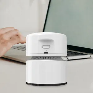 Portable wireless desktop vacuum cleaner for office and home mini desktop dust cleaning tool