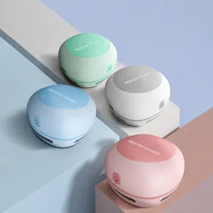 Mini aspirapolvere da scrivania wireless per briciole e polvere, 4 colori opzioni vista principale.