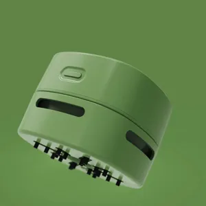 Wireless mini desktop vacuum cleaner portable green desk dust sweep device for home