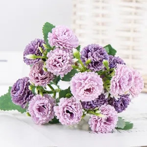 Künstlicher Flieder Blumenstrauß Seidenblume Für Wohnzimmer Heimdekoration Künstliches Blumenarrangement Hochzeit Party Dekoration