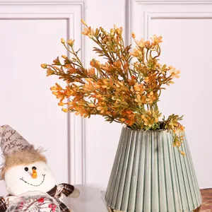 Artificial flower bunch simulation plant fake flower bouquet for home office room decor.