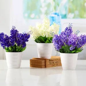 Fiori di Seta di Giacinto Artificiale 5 Punte Finto Bouquet di Fiori per Festa di Matrimonio Decorazione Della Casa Pianta di Simulazione