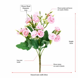 Kunstliche Flieder Blumenstrauss rosa kunstliche Blumen fur die Wohnkultur Dekoration
