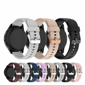 Universelles Silikon Ersatzarmband Mit Metallschnalle Schnellverschluss Armband Für Smartwatch Zubehör