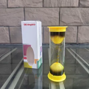 Zylinder Öl Tropfen Sanduhr Flüssig Timer sensorisches Stressabbau Spielzeug Heimtextilien