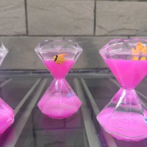 Acryl diamant vloeistof beweging bubbel sensorisch speelgoed bureau decoratie cadeau item