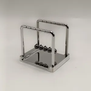Metal Newton's cradle balance balls desktop physics toy office decor ornament energy ball.