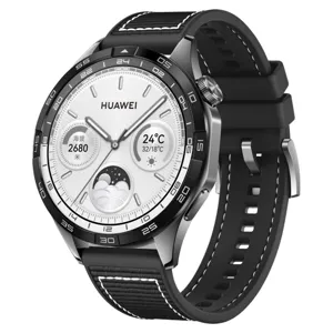 Cinturino di ricambio nero per smartwatch 22mm in silicone nylon compatibile con Huawei