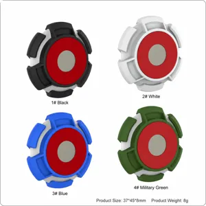 TPU protective case for Apple Airtag tracker, durable silicone-free design in four colors.