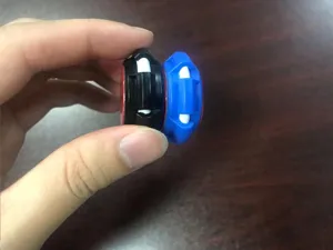 Magnetic protective case compatible with Apple AirTag, portable tracker holder cover.