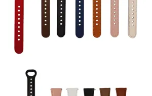 Replacement leather watch band for Xiaomi Band 7 Pro solid color strap accessory