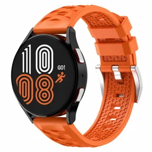 Replacement silicone watch strap compatible with Samsung and Huawei smartwatches 20mm 22mm.