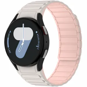 Σιλικόνη Μαγνητικό Λουράκι Ρολογιού για Samsung Galaxy Watch 7 6 5 4 Μαλακό Ανταλλακτικό