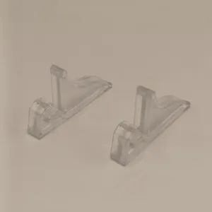 Clear plastic display stand for 3D sandscape picture frame acrylic holder bracket details view