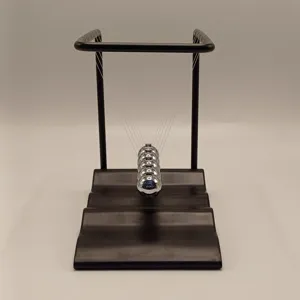 Newton's cradle balance balls physics science desk toy wave base metal ornament decor