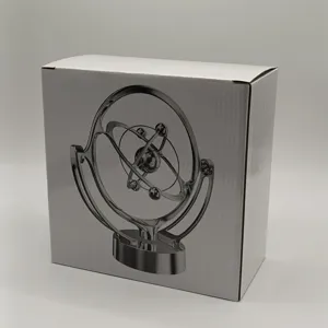 Arte cinetica da scrivania modello globo celeste moto perpetuo scatola confezione regalo