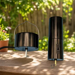 Elektrische Windgong Motor Werkt Op Batterij Zonne-energie Hangende Motor Voor Windgongen Rotator Huis Tuin Decor