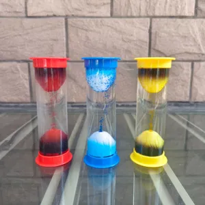 Farbiger Liquid Motion Timer, Öl-Sanduhr Spielzeug als Deko und Antistress Geschenk Tisch.