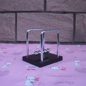 Small metal Newton cradle balance balls physics science desk toy office home decoration gift