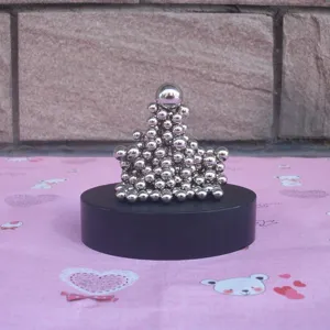 171pcs magnetic balls educational toy DIY metal sculpture creative home office desk decor