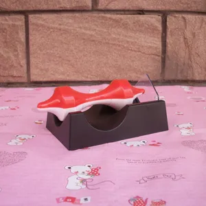 Magnetic levitation gyroscope creative decompression toy red and black desktop decoration