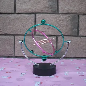 Instrument celeste de mouvement perpetuel art cinetique jouet de bureau magnetique detail