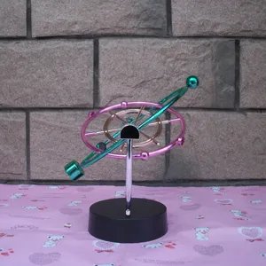 Machine a mouvement perpetuel jouet de bureau globe celeste decoration ornement