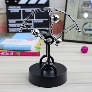 Perpetual motion desk toy, umbrella celestial globe balance model for science decor and gifts.
