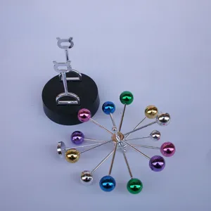 Desktop kinetic art perpetual motion toy office home decor balance ball decoration part