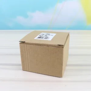 Detail view of the cute shaking pig resin ornament packaging box, perfect decoration item.