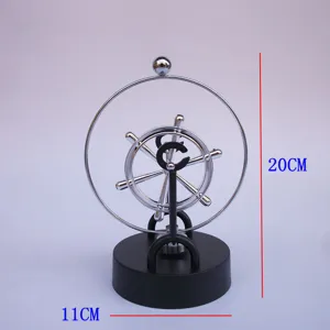 Ewige Bewegung Schreibtisch Deko Metall Pendel Skulptur Buerodekoration Modell