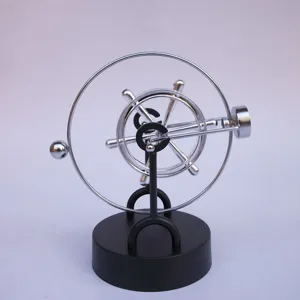 Metall Perpetuum Mobile Himmelsmechanik kinetische Kunst Skulptur Büro Tisch Dekoration