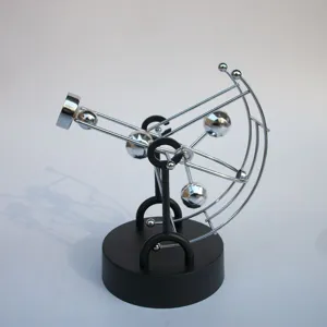 Large umbrella perpetual motion celestial globe kinetic art toy home office desk decor sculpture
