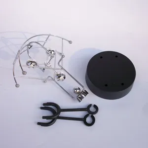 Perpetual motion celestial model parts kit, metal swing physics toy home decor display.