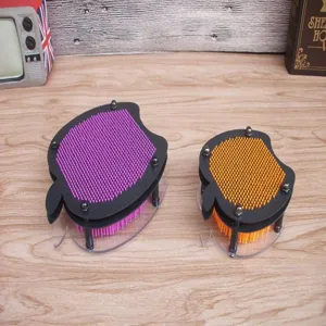 Appel 3D speld kunst speelgoed kloon sculptuur plastic hand mal bureau decor cadeau