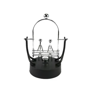 Metal balance toy double person swing perpetual motion desk decor office gift ornament