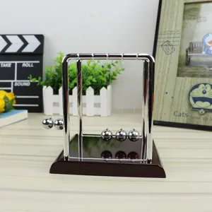 Metall Newtons Wiege Kugelspiel Physik Wissenschaft Schreibtisch Dekoration Büro Heim Ornament