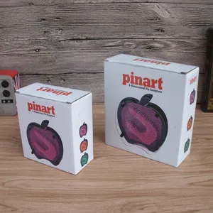 3D Pin Art Sculptuur Speeltje Appelpunt Vorm Kunststof Handmal Decoratie Cadeau Doos