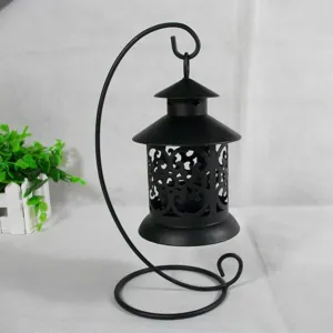 Bougeoir en fer creux européen vintage mariage maison créatif décoration exquise cadeau
