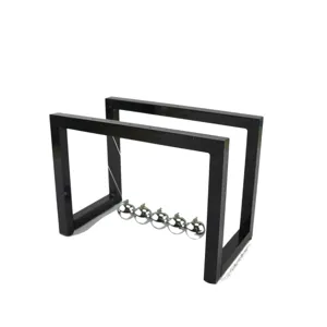 Acrylic Newton's Cradle Balance Balls Metal Pendulum Office Desk Decor Toy Gift New