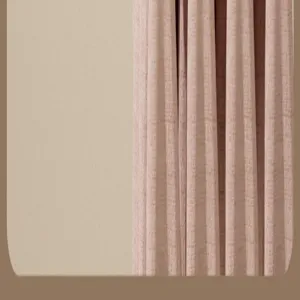 Pink vertical pleated fabric detail, soft texture and elegant home decor aesthetic style.