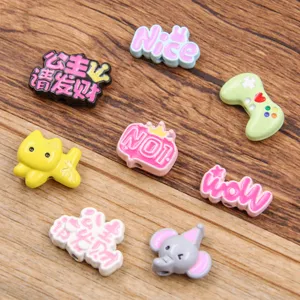 Legierung Emaillierte DIY Charms Perlen, Buchstaben und Tierformen für Armbänder und Ketten.