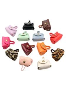 PU leer munt portemonnee ketting hanger oortelefoon etui mini tas mode accessoire