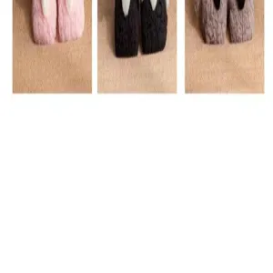 Pluche winter vloersokken met dierlijke klauw ontwerp, dikke warme koraalvleece sokken.