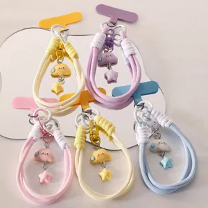Cute cloud star phone lanyard aesthetic wrist strap charming camera charm cute accessory 1pc