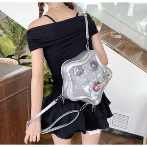 Japanese cute star ita bag sweet cool girl mini backpack and shoulder bag for anime fans
