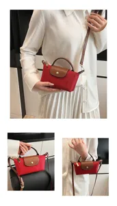 Mini Nylon Knödel Tasche Mode Handtasche Umhängetasche für Damen Alltag Freizeit elegant