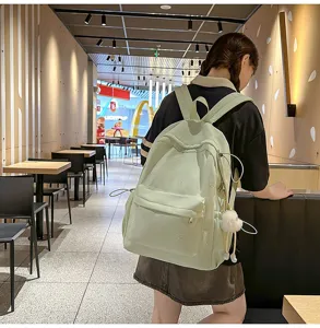 Japanischer Stil frischer süßer Rucksack mit Schleife für Studenten leicht im Alltag